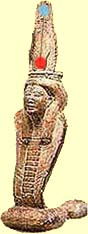 Egyptian gods Meretseger, Mertseger, Mereseger